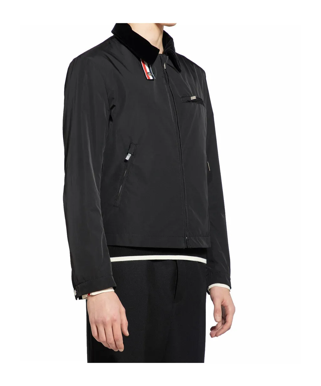 Rwb Stripe Zip-Up Padded Jacket