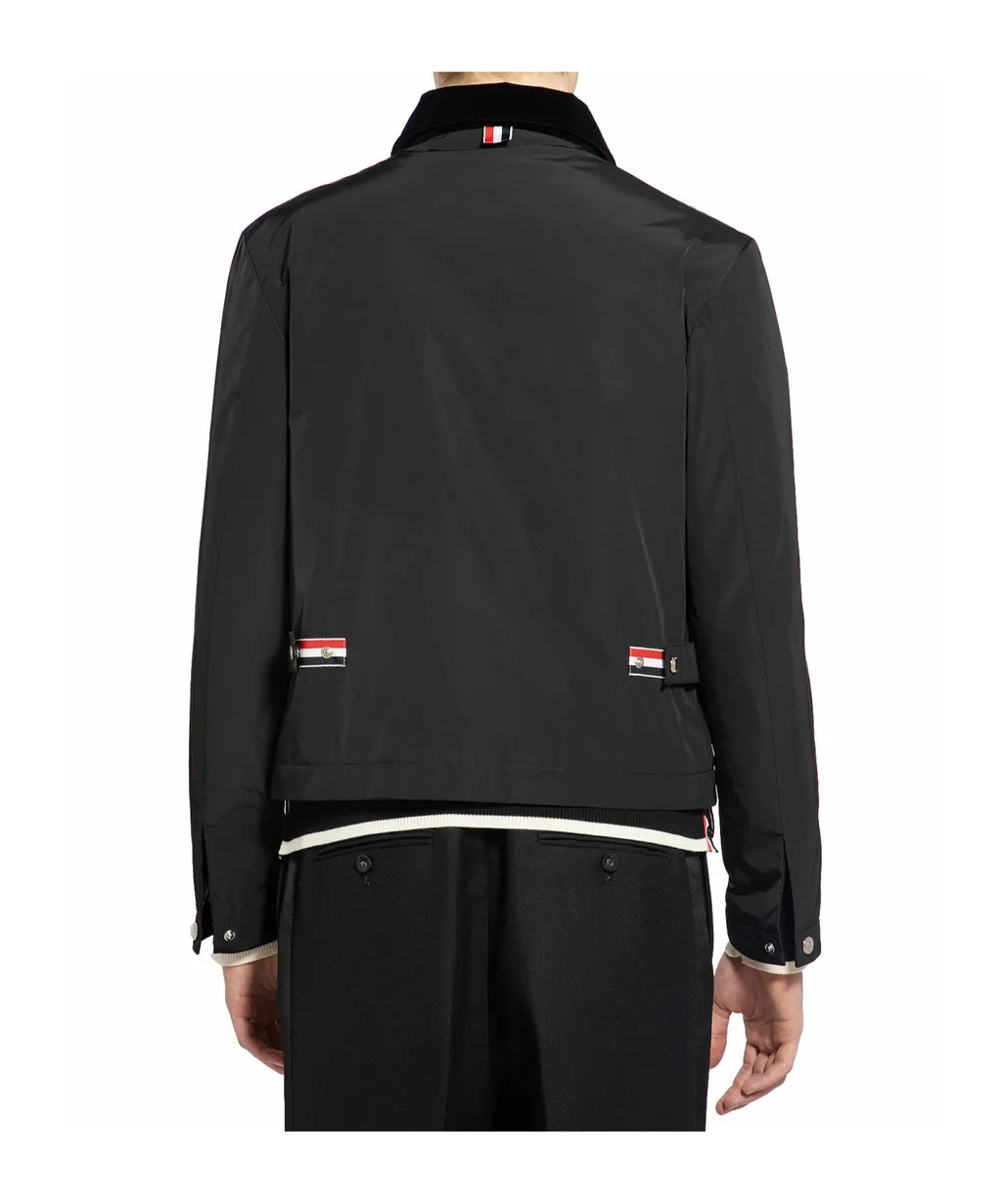 Rwb Stripe Zip-Up Padded Jacket