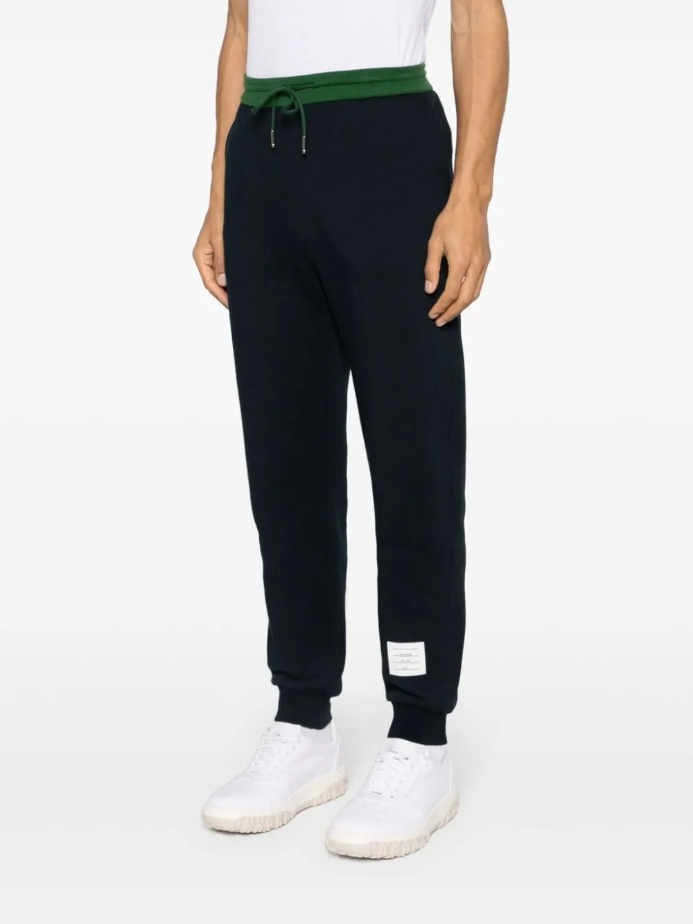 Logo Patch Drawstring Pants