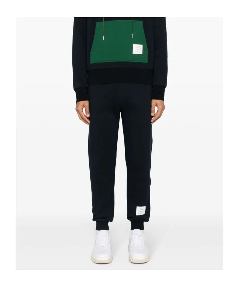 Logo Patch Drawstring Pants