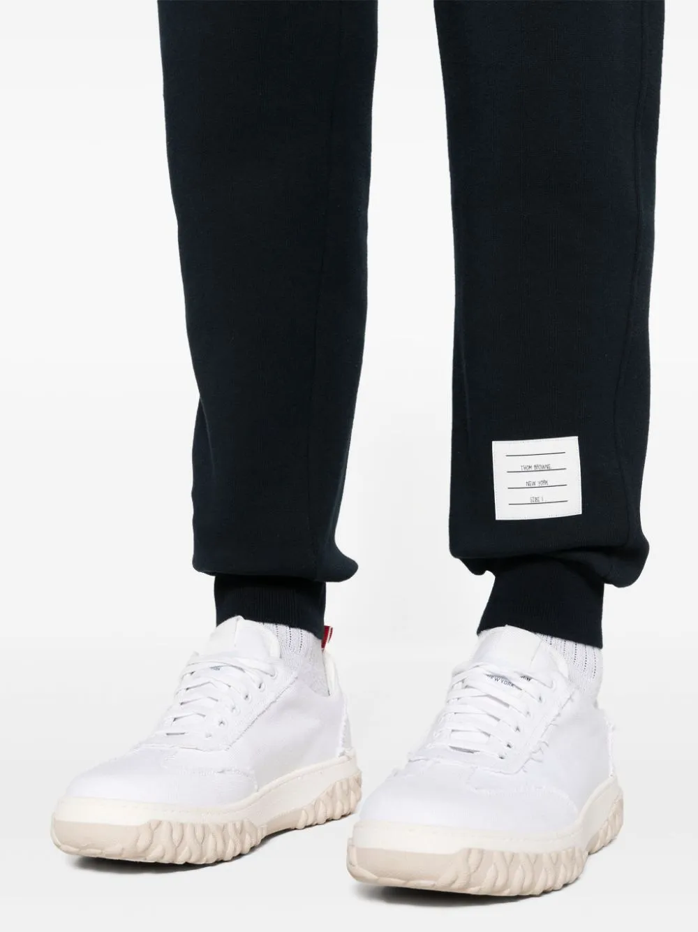 Logo Patch Drawstring Pants