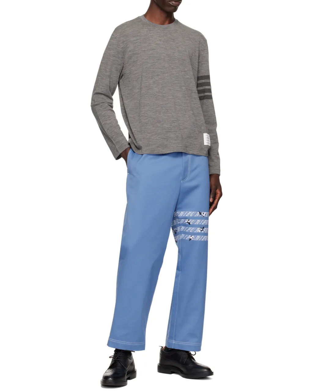 4-Bar Long Sleeved T-Shirt