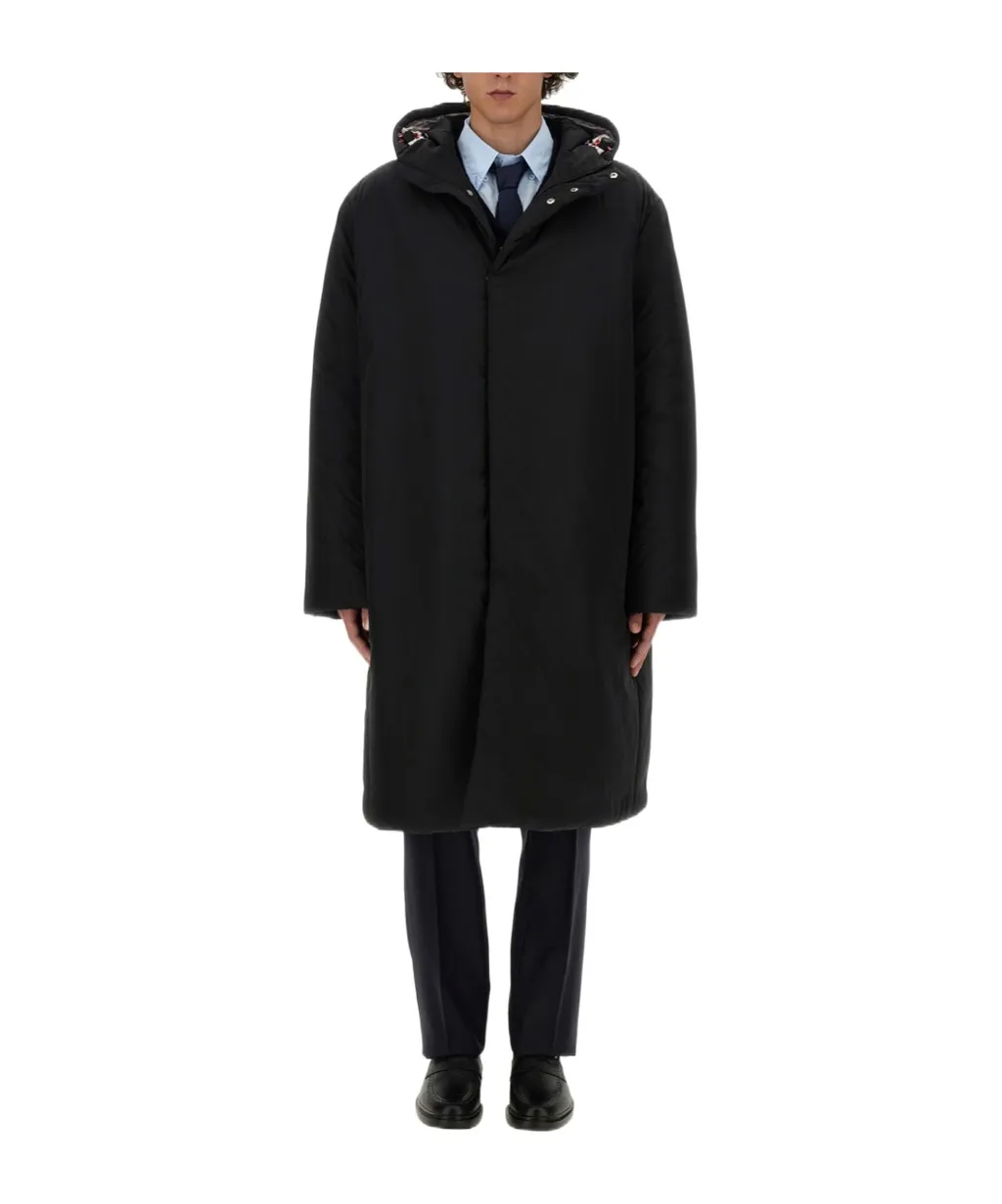 Long Sleeved Hooded Padded Coat