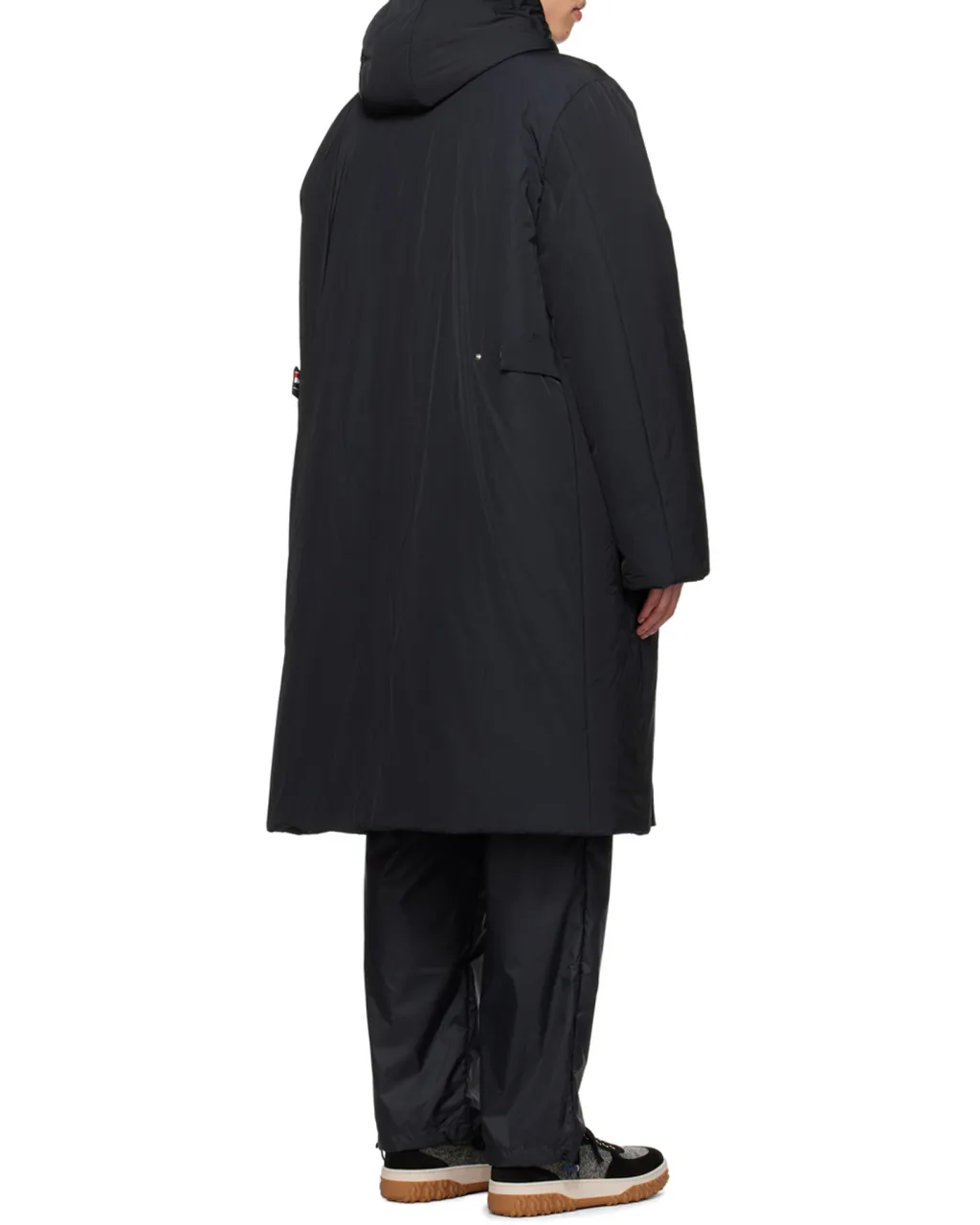 Long Sleeved Hooded Padded Coat