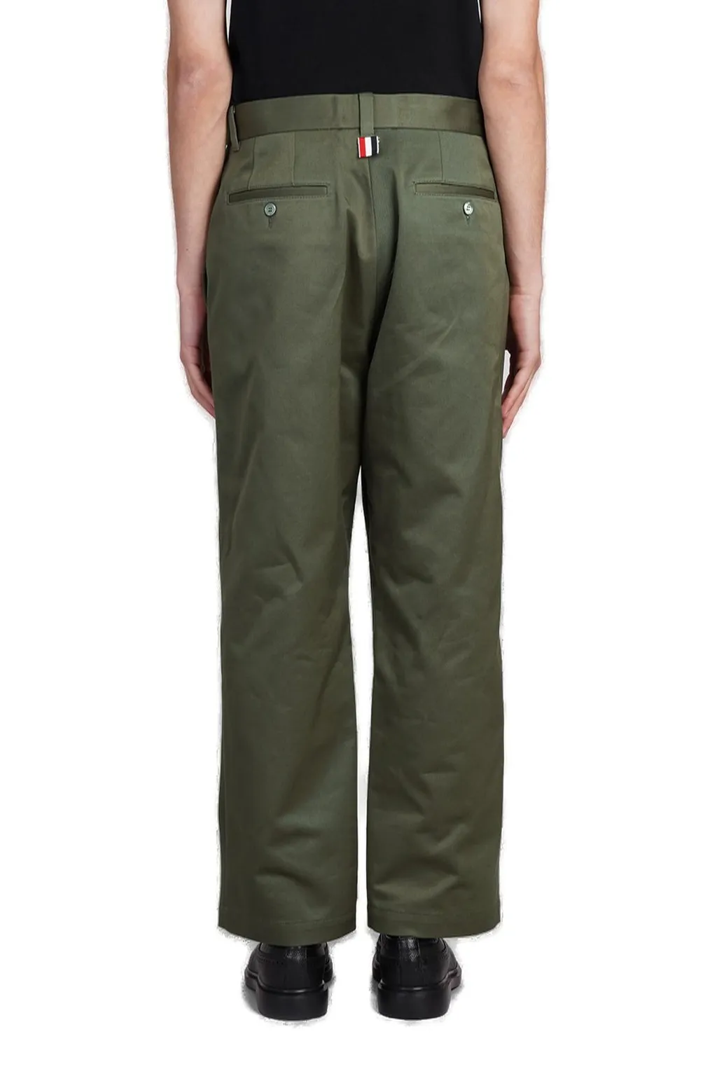 Rwb Stripe Detailed Straight Leg Pants