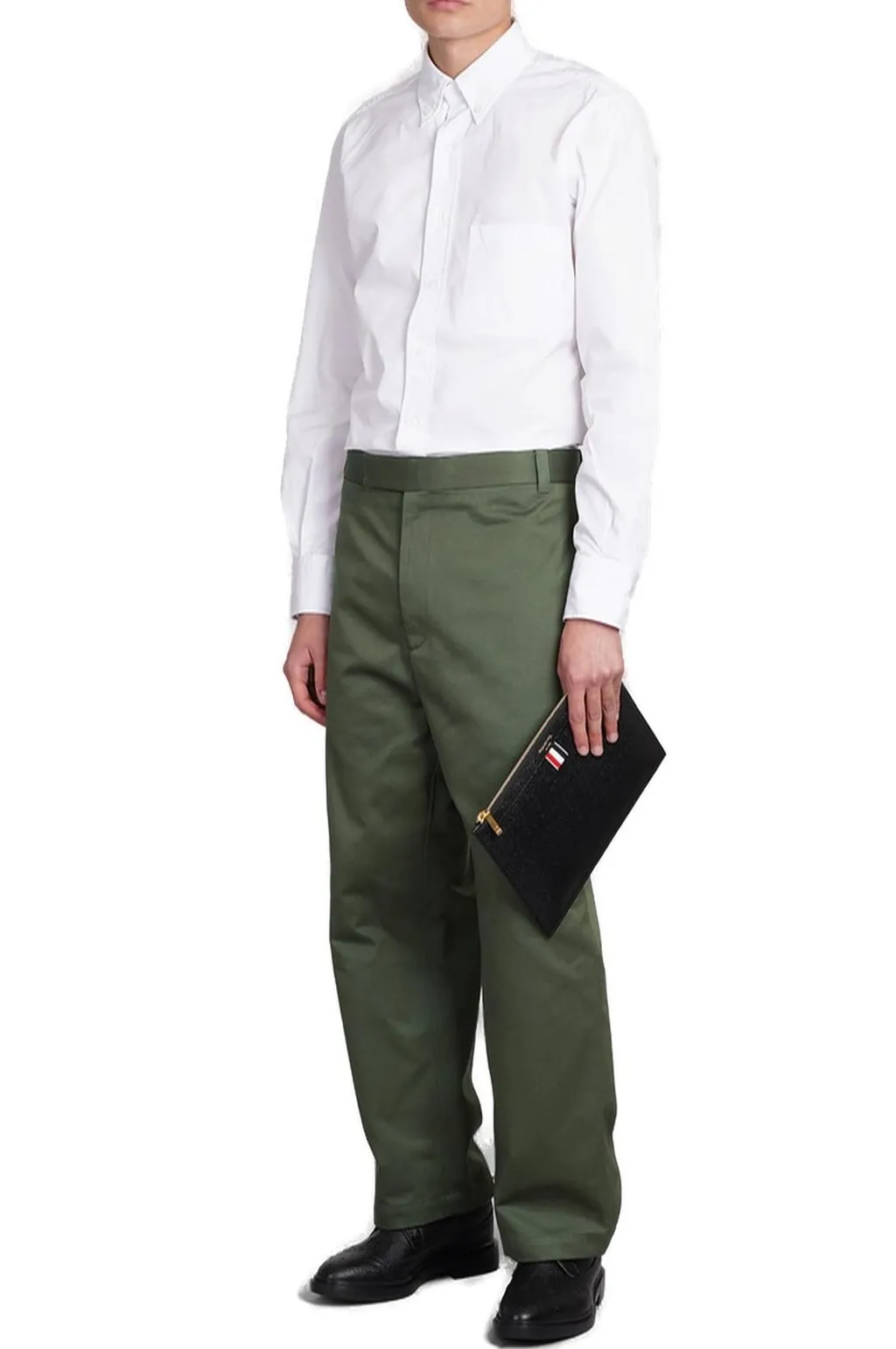 Rwb Stripe Detailed Straight Leg Pants