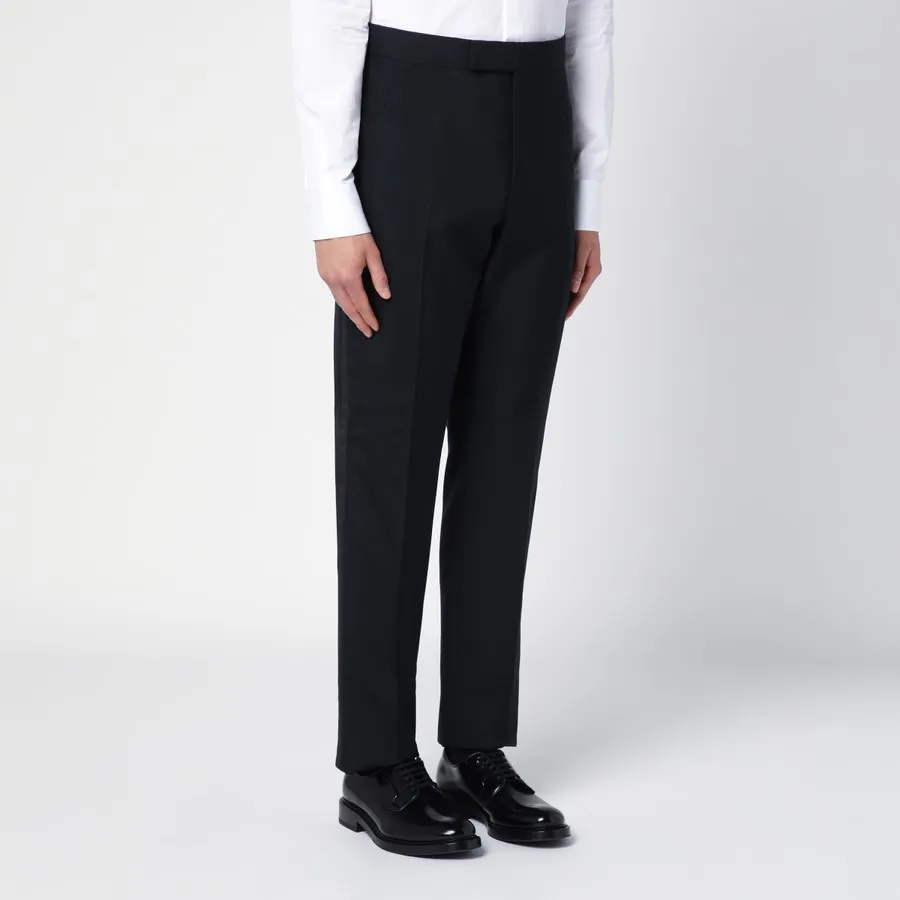 Mid-Waisted Skinny Trousers