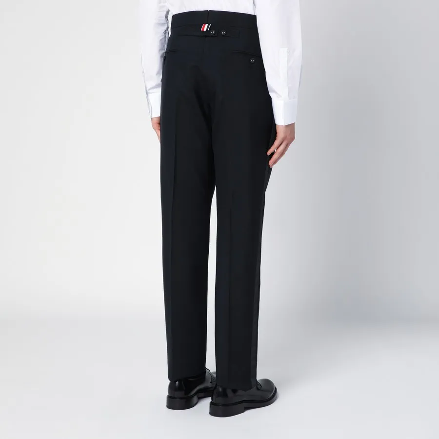 Mid-Waisted Skinny Trousers