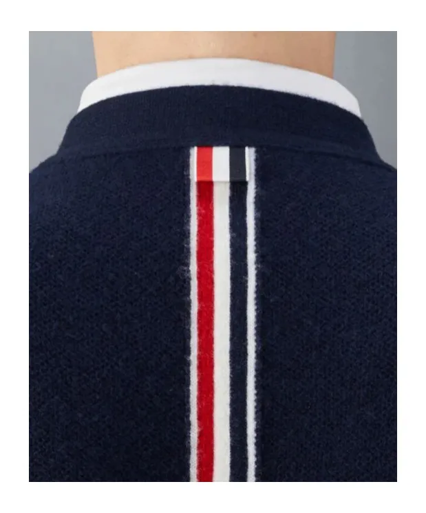 Washed Stitch Knitted Cardigan