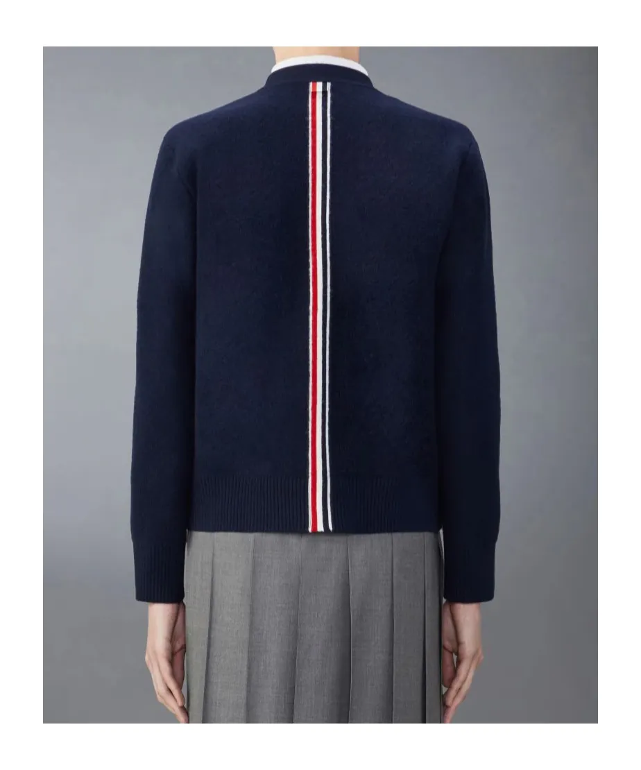 Washed Stitch Knitted Cardigan