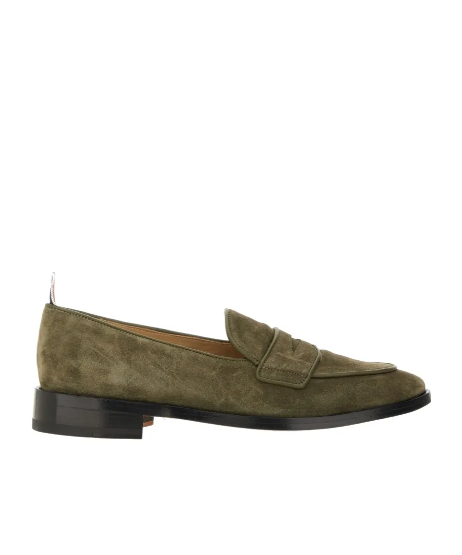 Rwb Striped Varsity Penny Loafers
