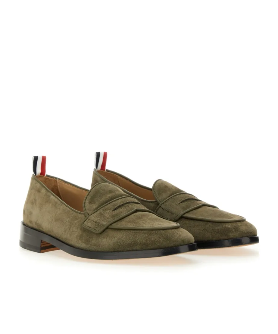 Rwb Striped Varsity Penny Loafers