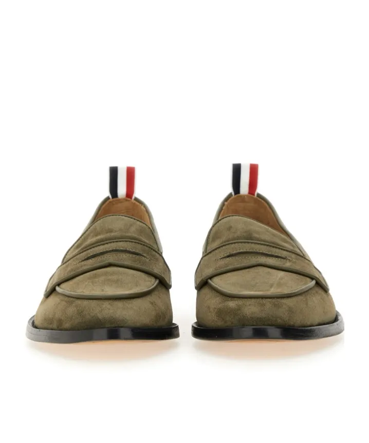 Rwb Striped Varsity Penny Loafers