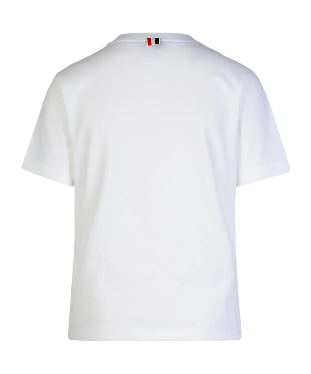Rose Printed Crewneck T-Shirt