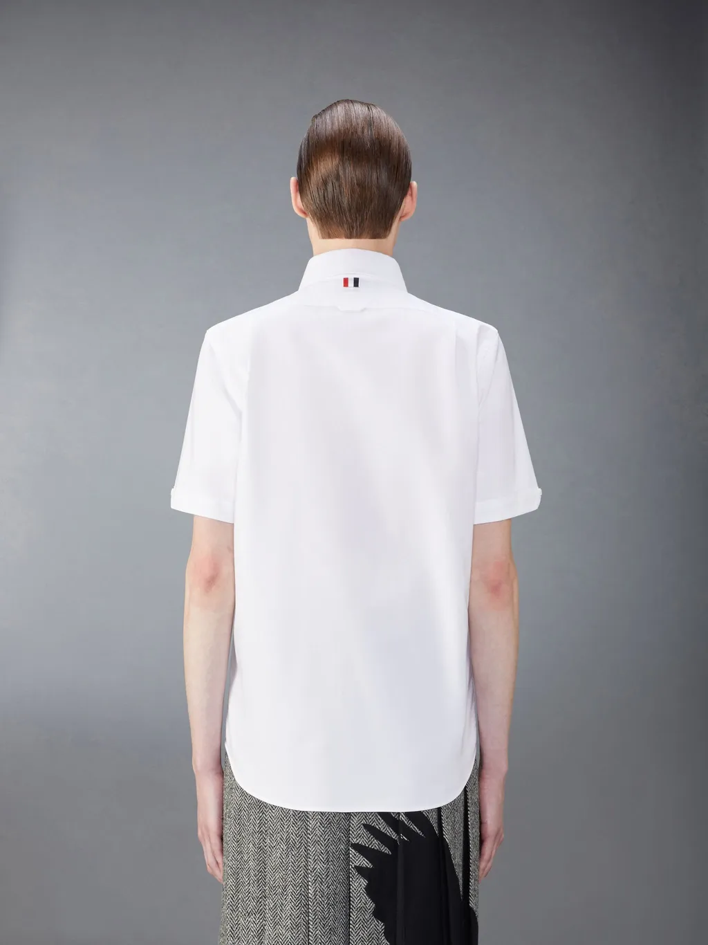 Raven-Embroidered Cotton Shirt