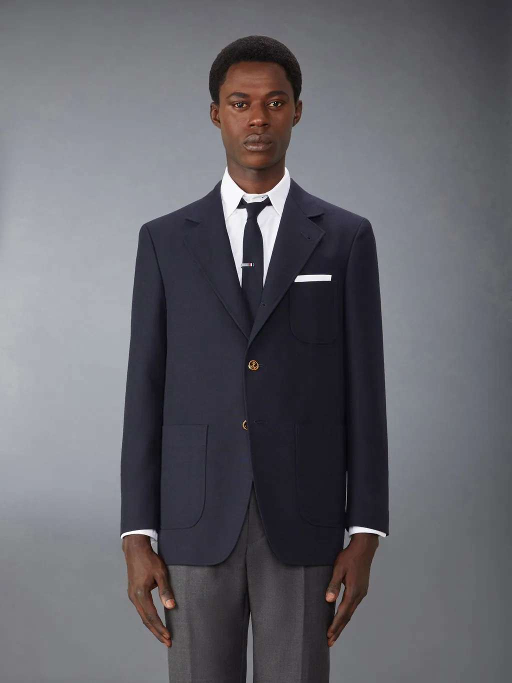 Single-Breasted Tailored Blazer