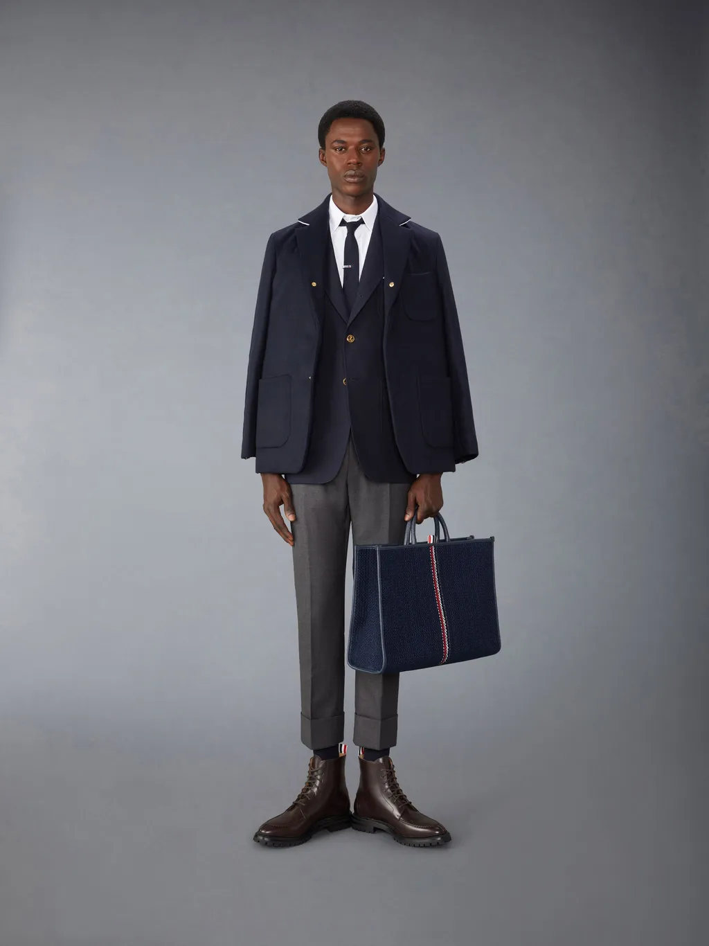 Single-Breasted Tailored Blazer