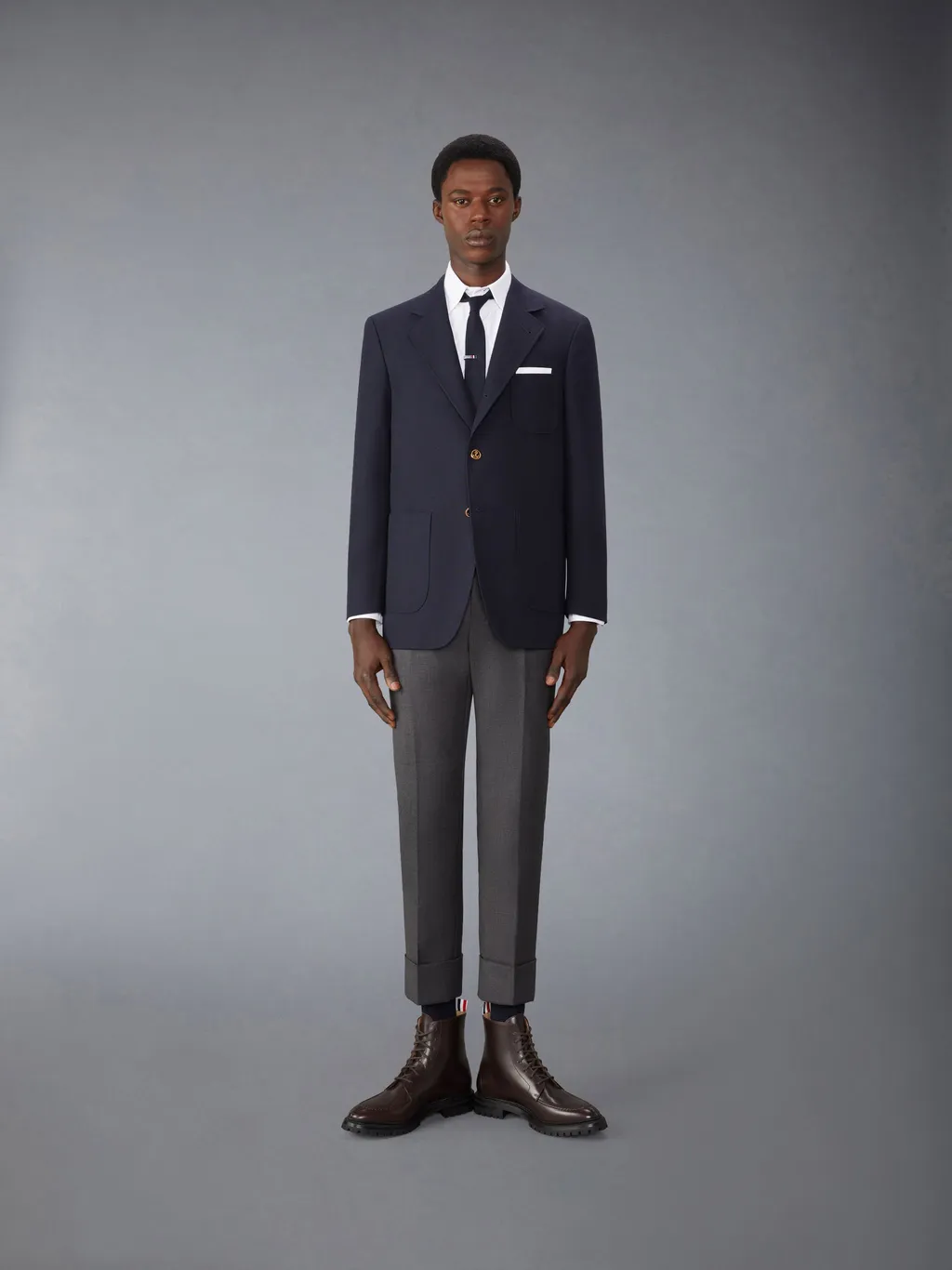 Single-Breasted Tailored Blazer