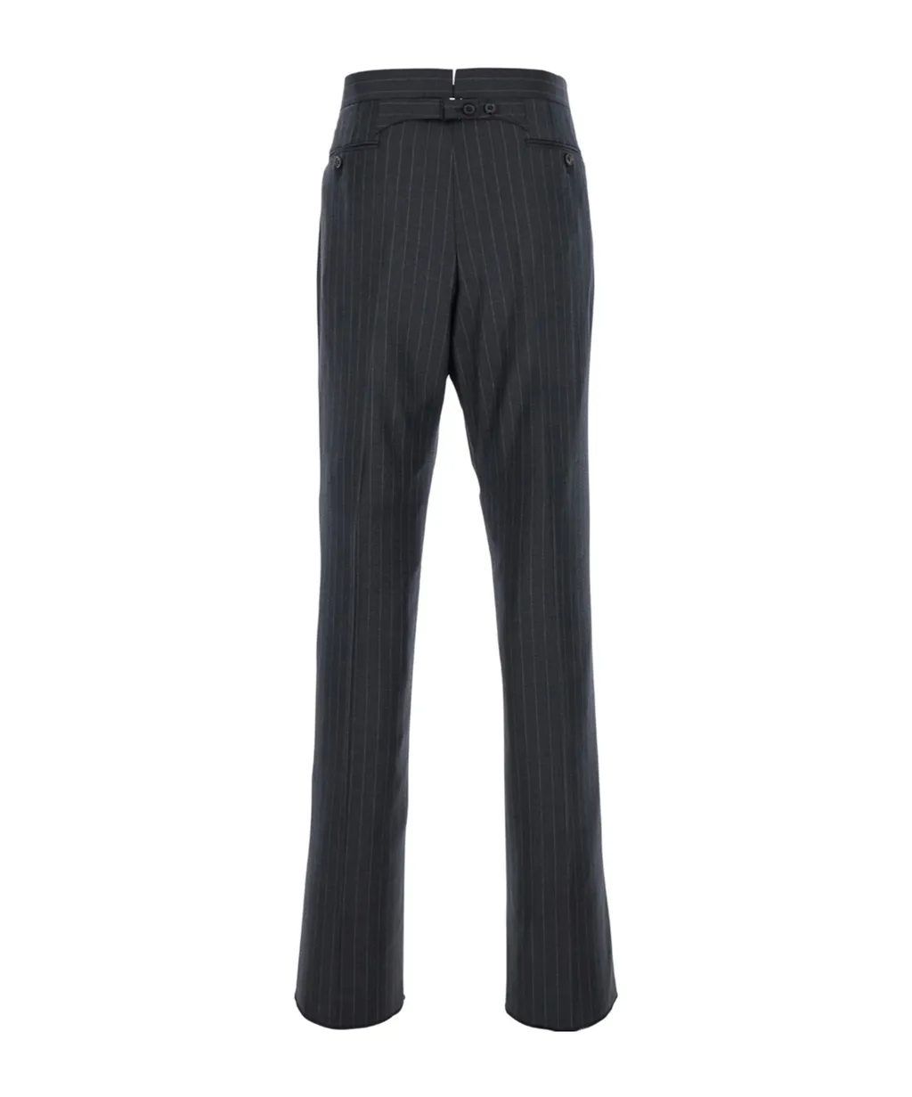 Pinstripe Tailored Trousers