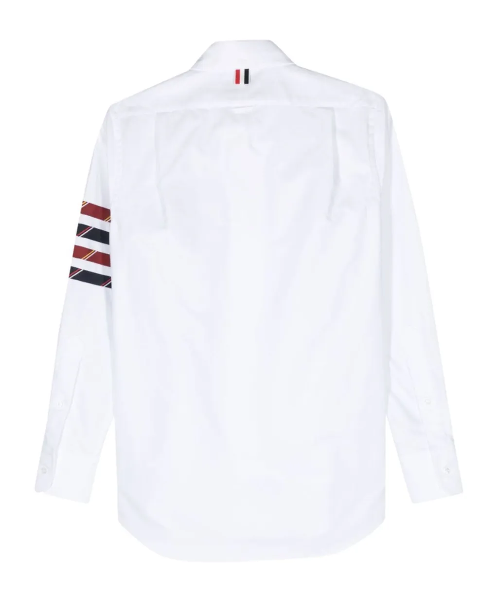 Stripe Detailed Long-Sleeved Shirt