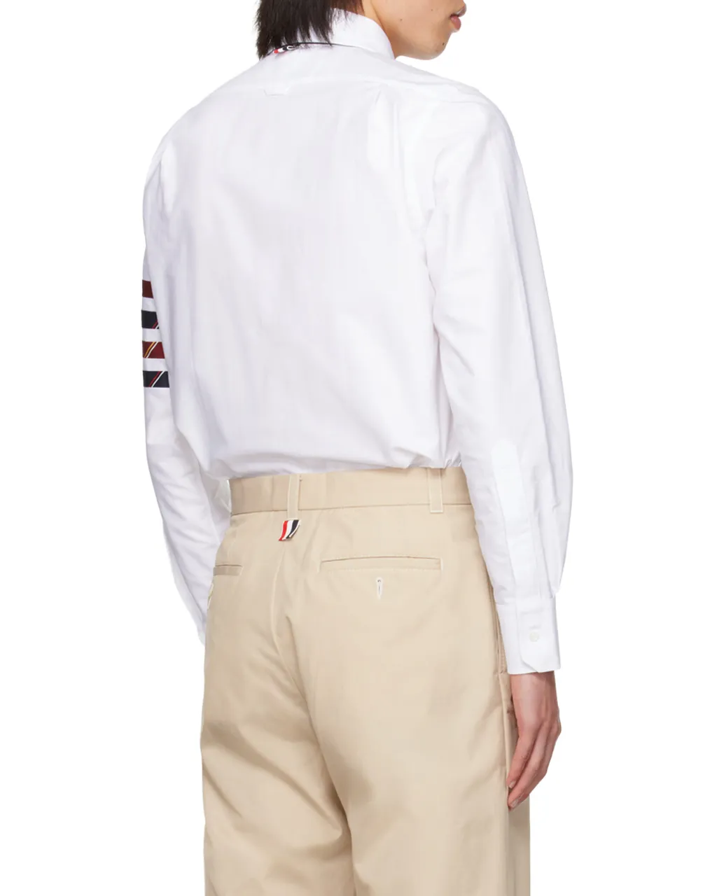 Stripe Detailed Long-Sleeved Shirt