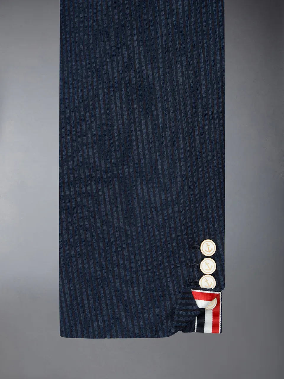 Striped Seersucker Blazer