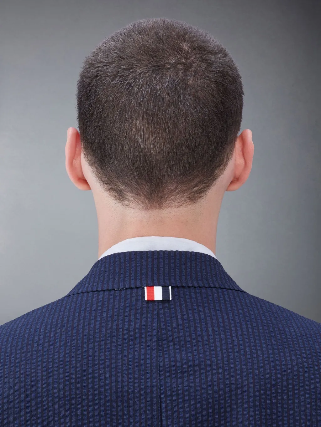 Striped Seersucker Blazer