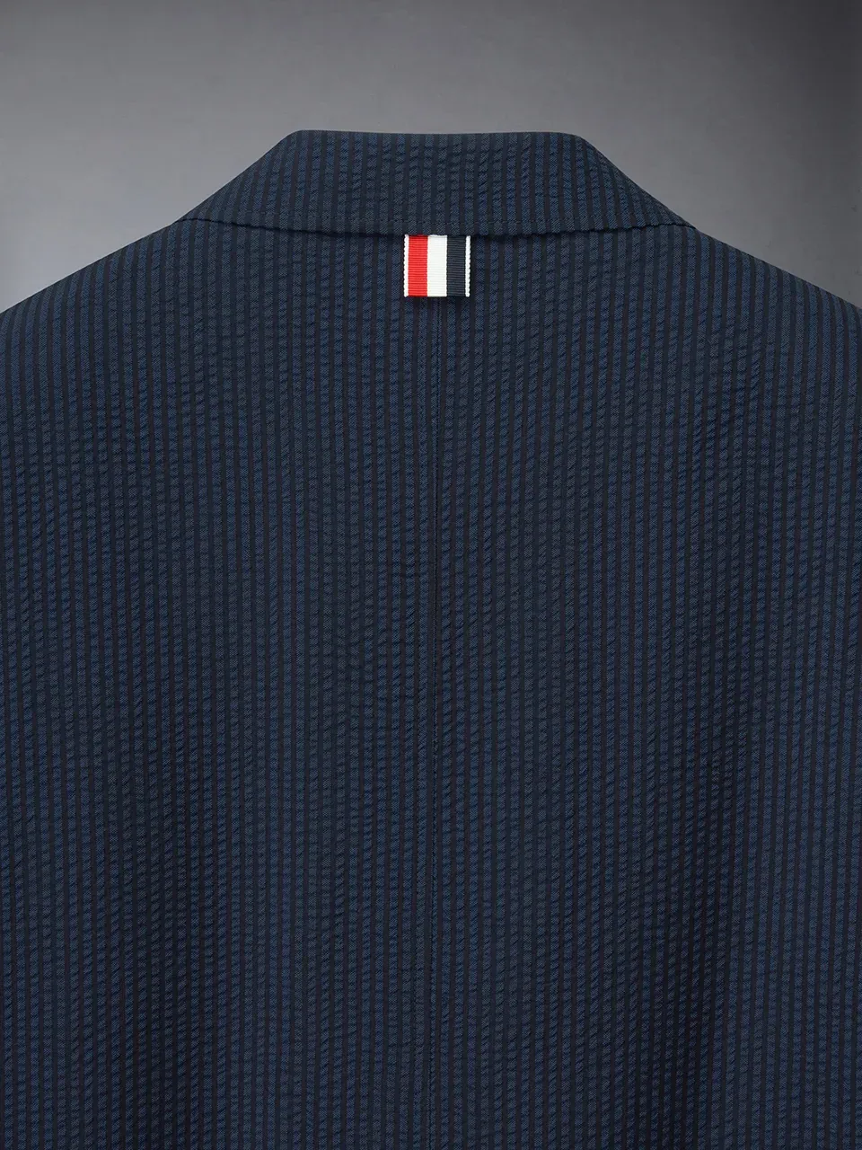 Striped Seersucker Blazer