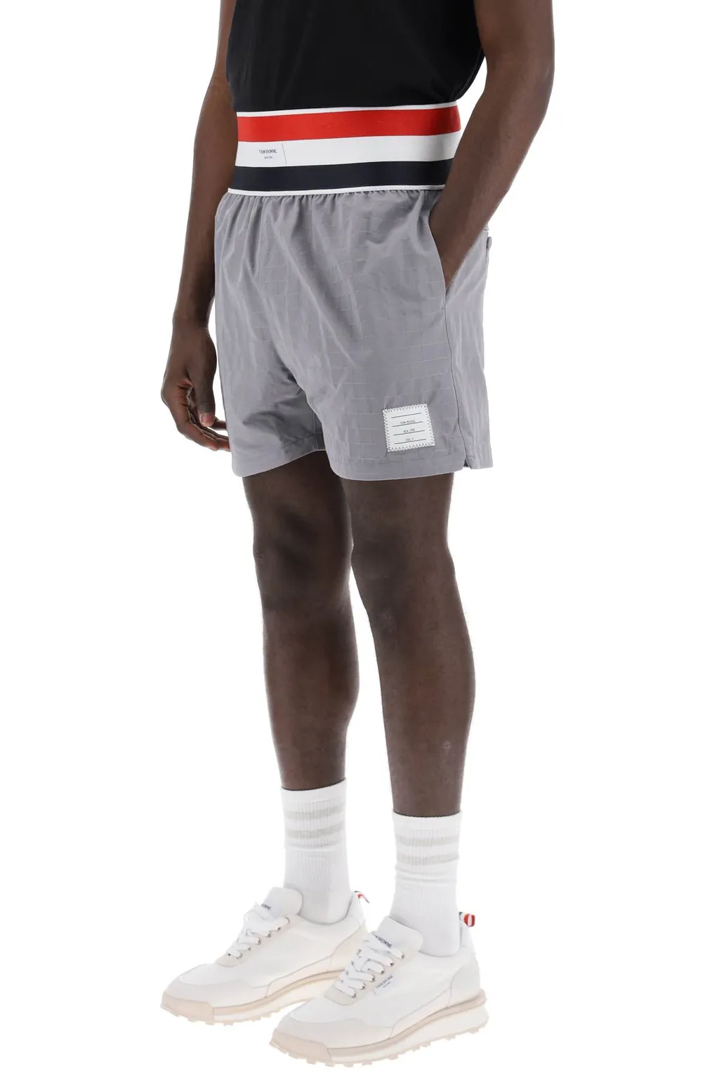 Ripstop Logo Tag Bermuda Shorts