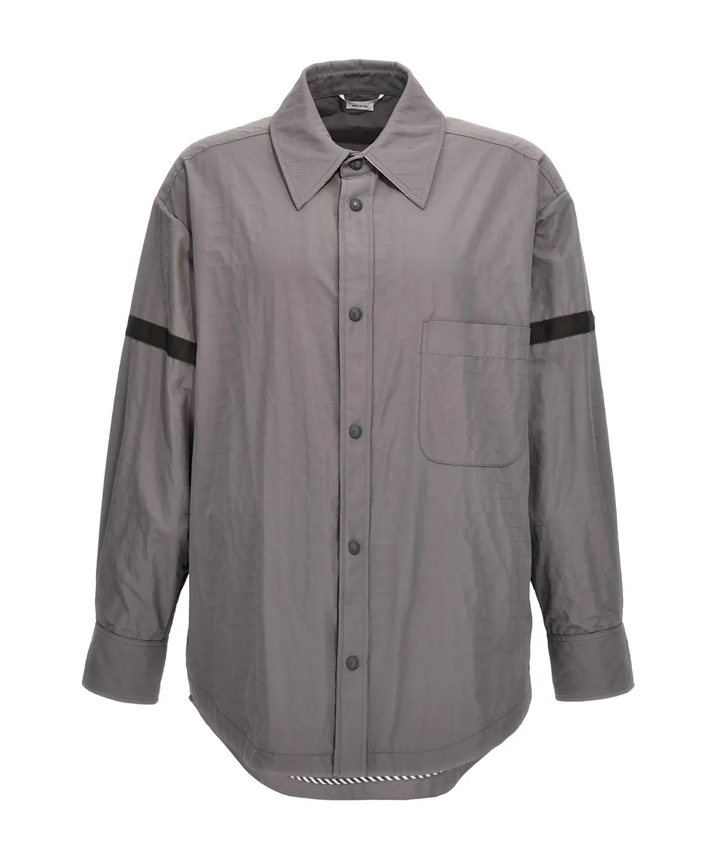 Button-Fastening Shirt