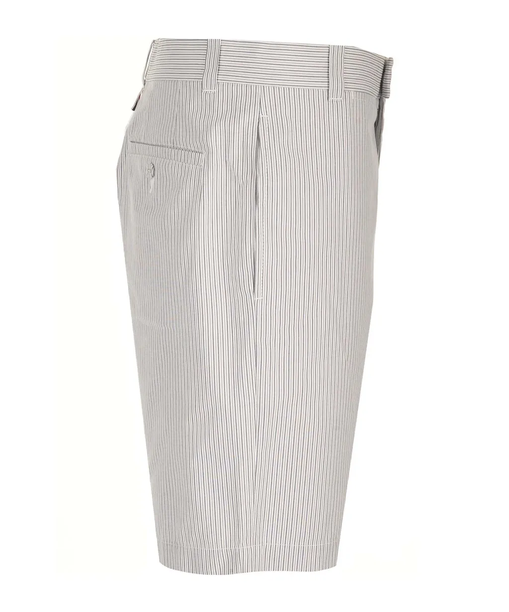 Stripe Patterned Tailored Shorts