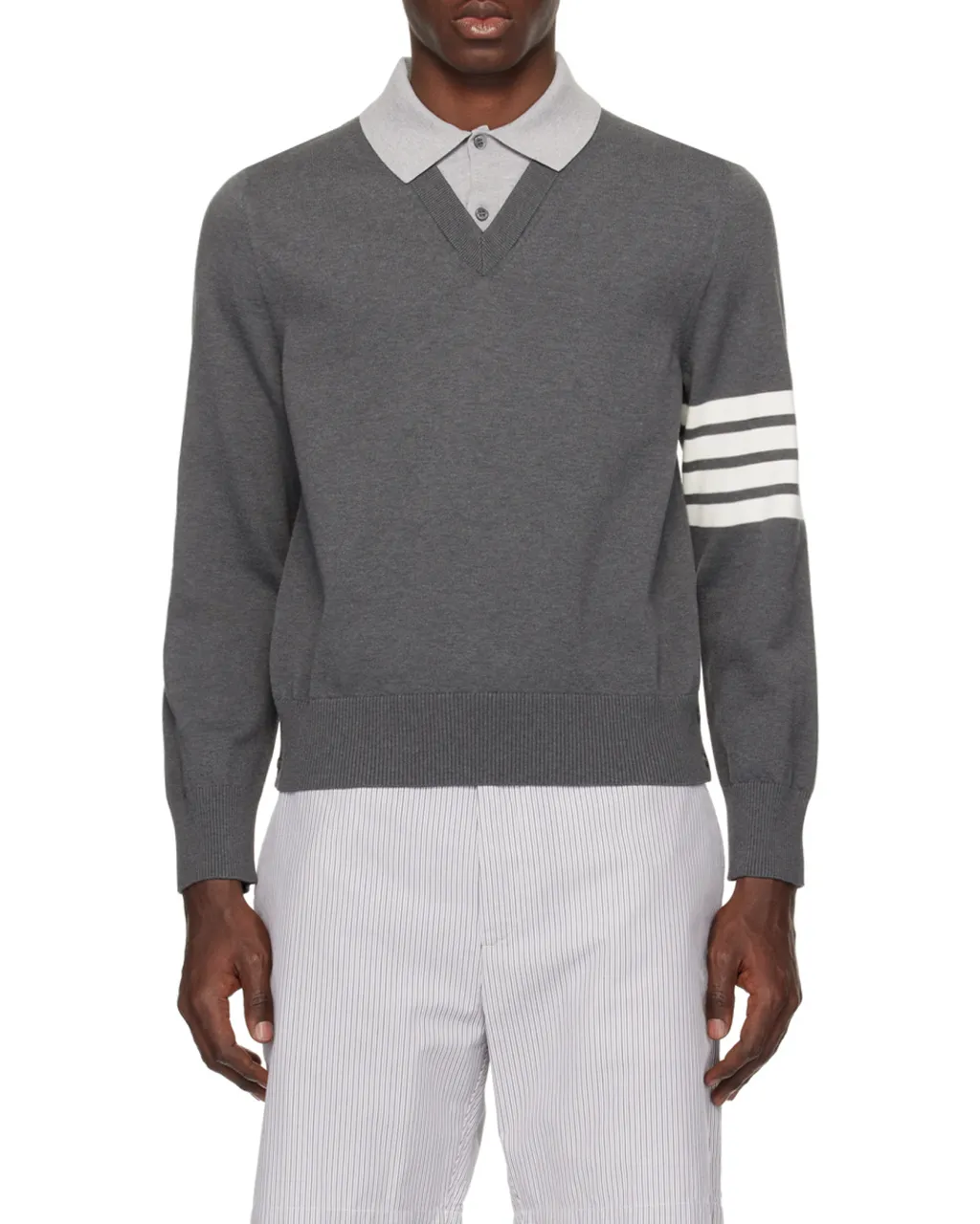 4-Bar Stripe Jumper