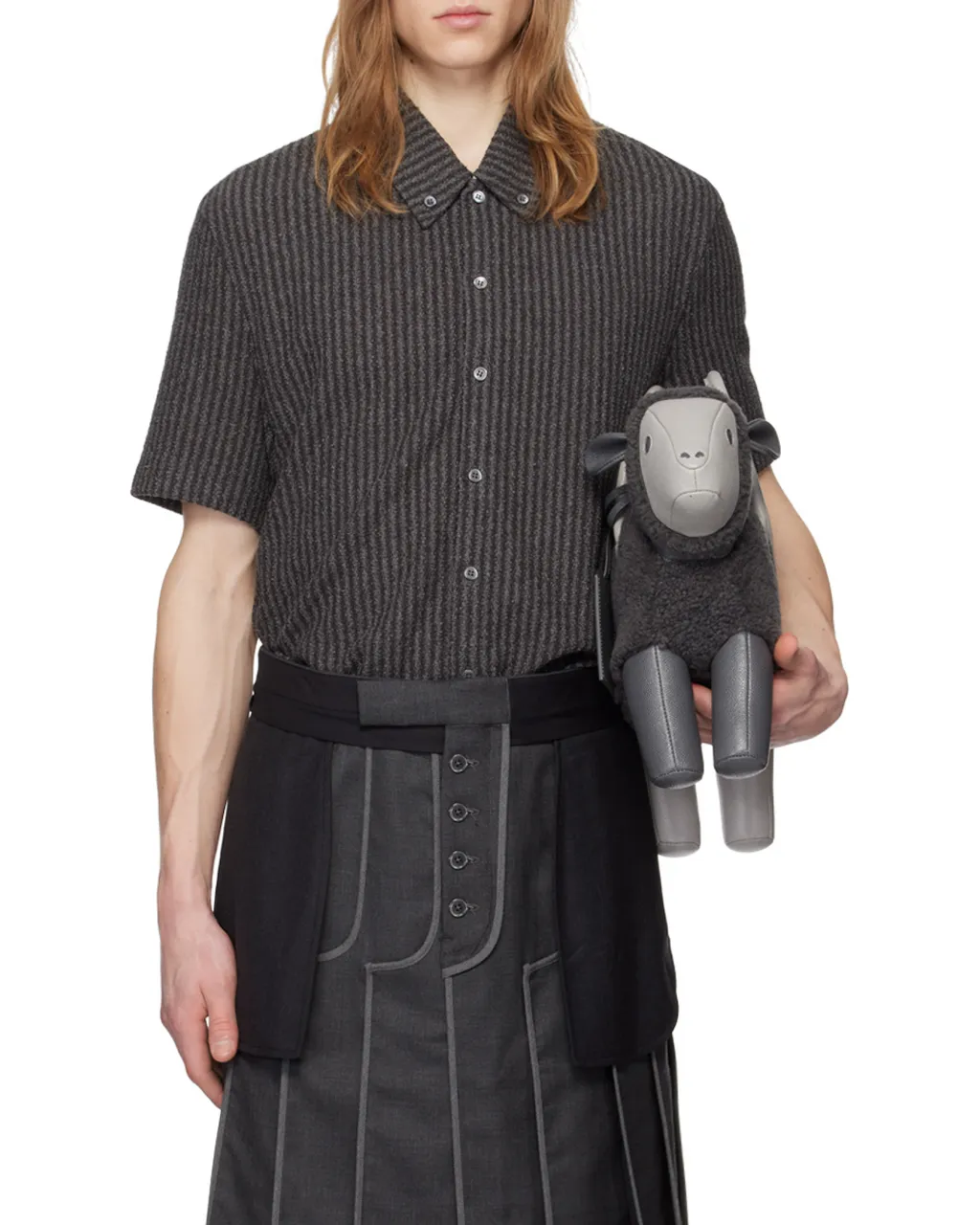 Lapel Short-Sleeved Shirt