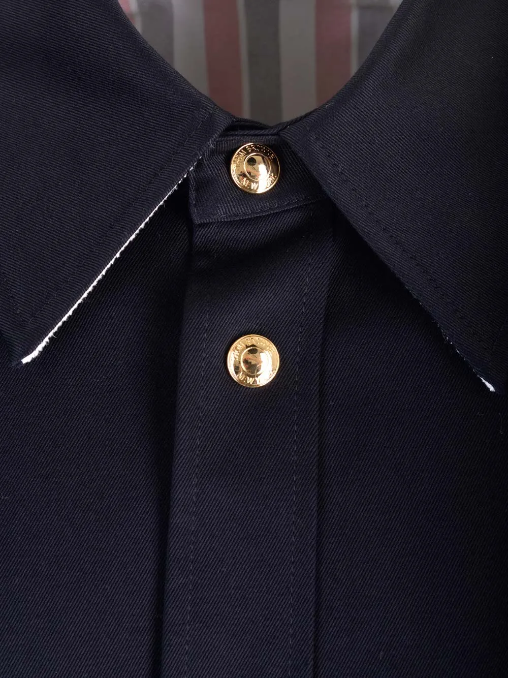 Two-Toned Button-Up Jacket