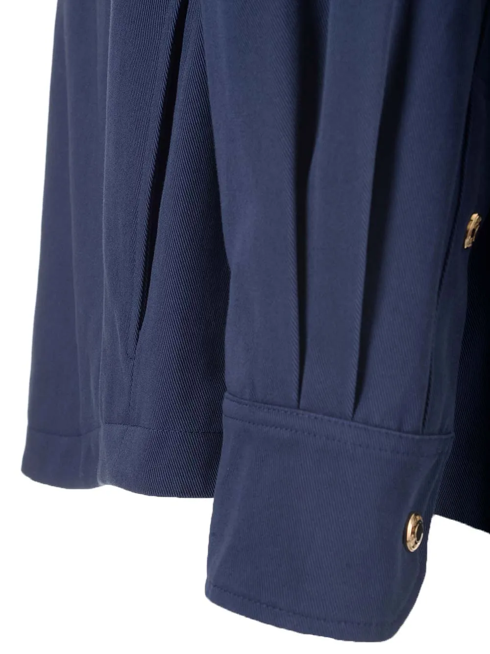 Two-Toned Button-Up Jacket