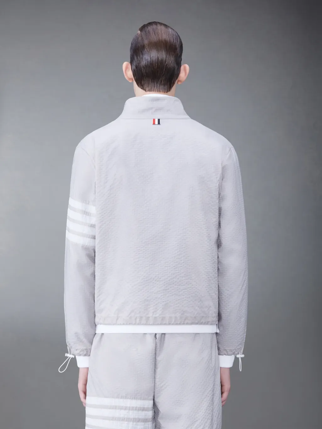 4-Bar Zipped Ripstop Jacket