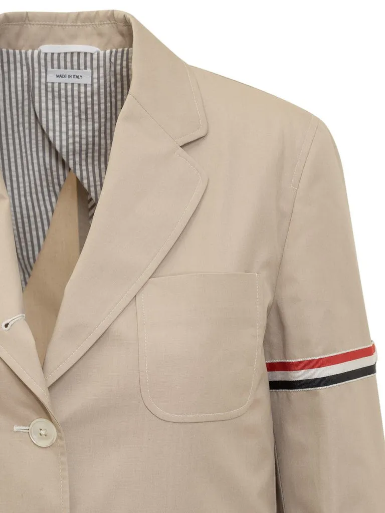 Single Breasted Cropped Jacket