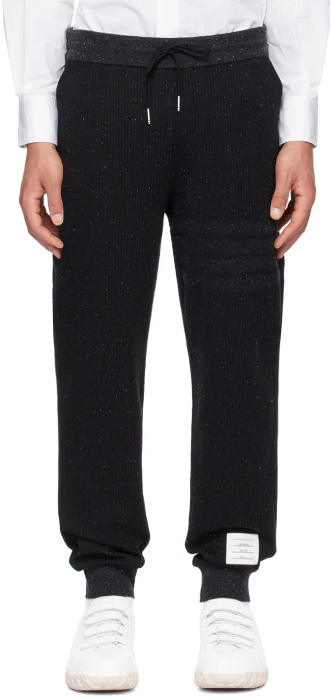 Drawstring Knitted Track Pants