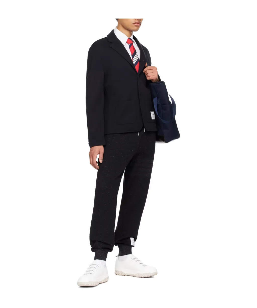 Drawstring Knitted Track Pants
