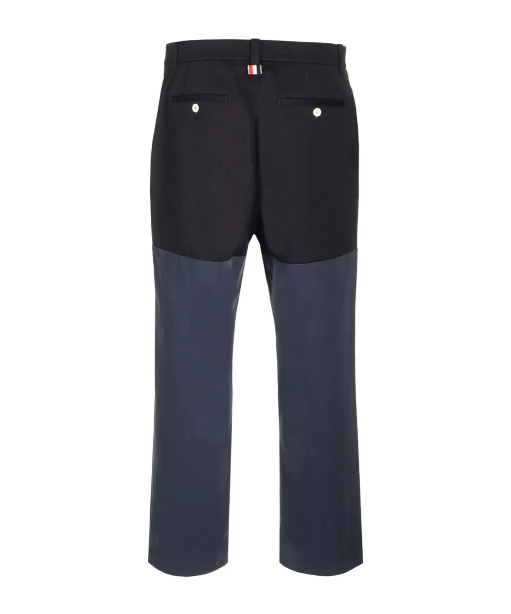 Panelled Straight Leg Pants