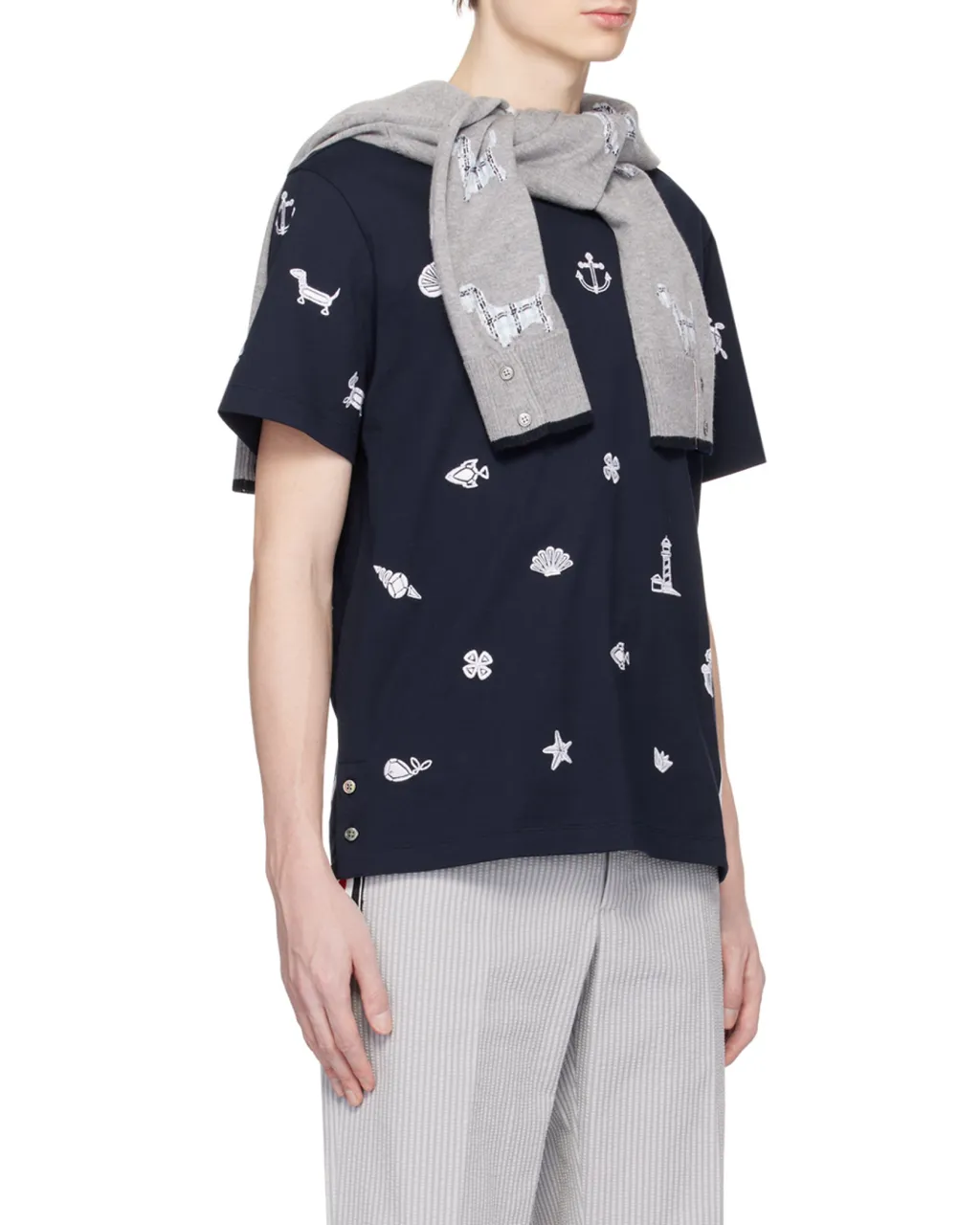 Jersey Nautical Short Sleeve T-Shirt