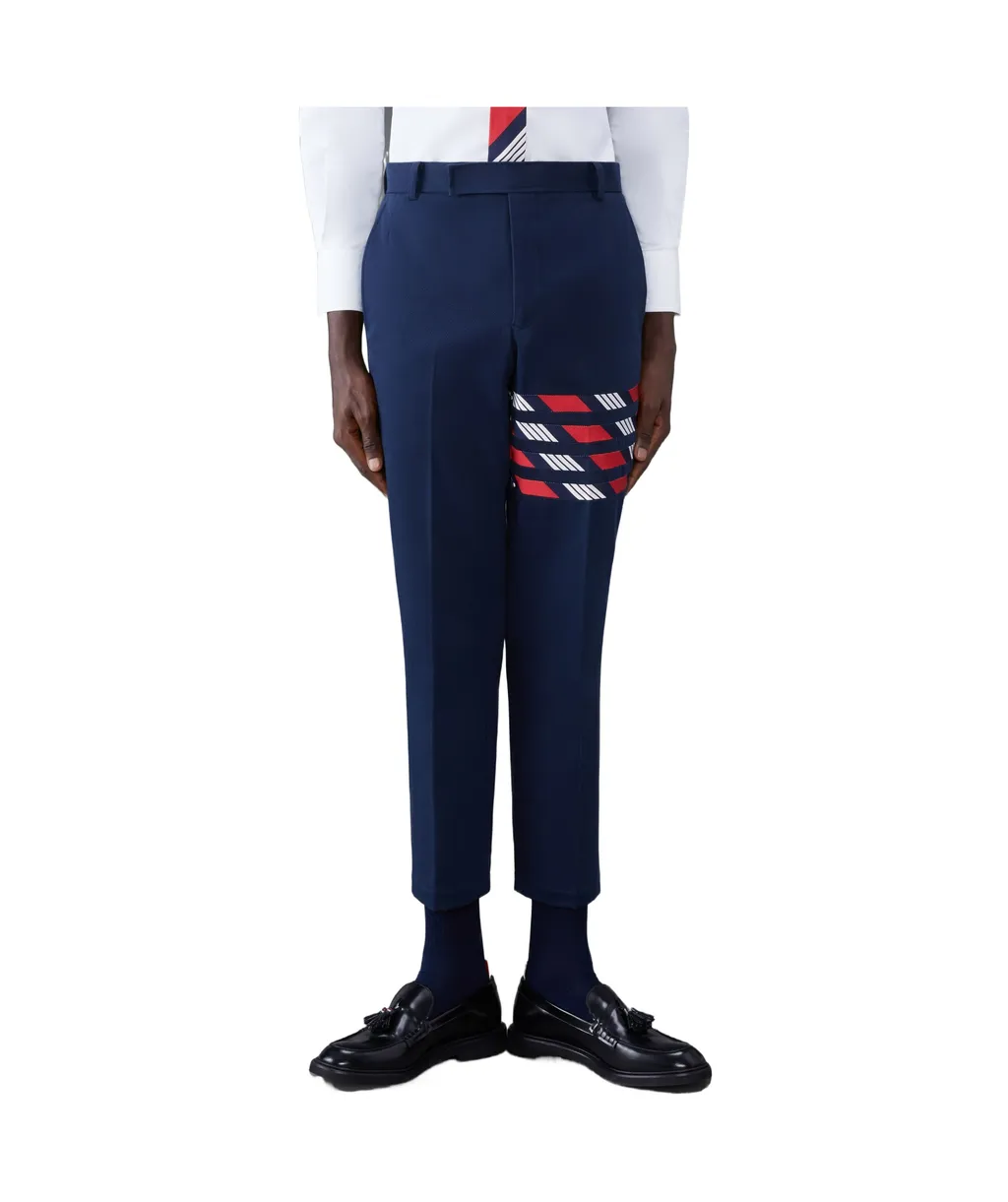 4-Bar Stripe Tailored Trousers