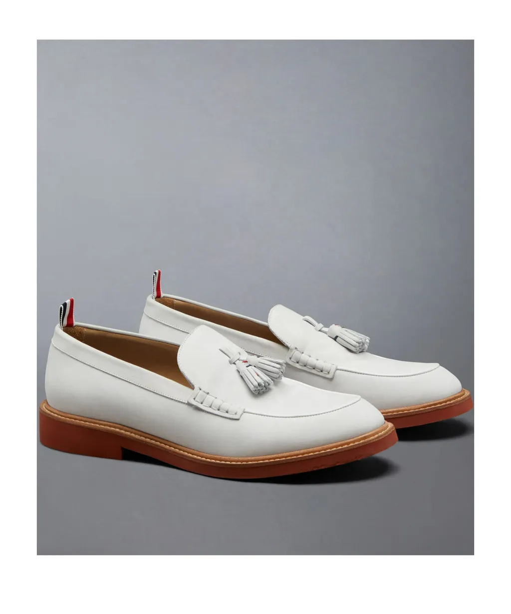 Tasselled Leather Loafers