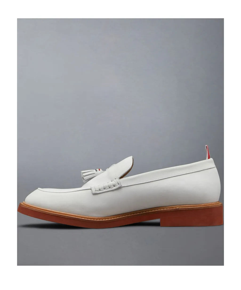 Tasselled Leather Loafers