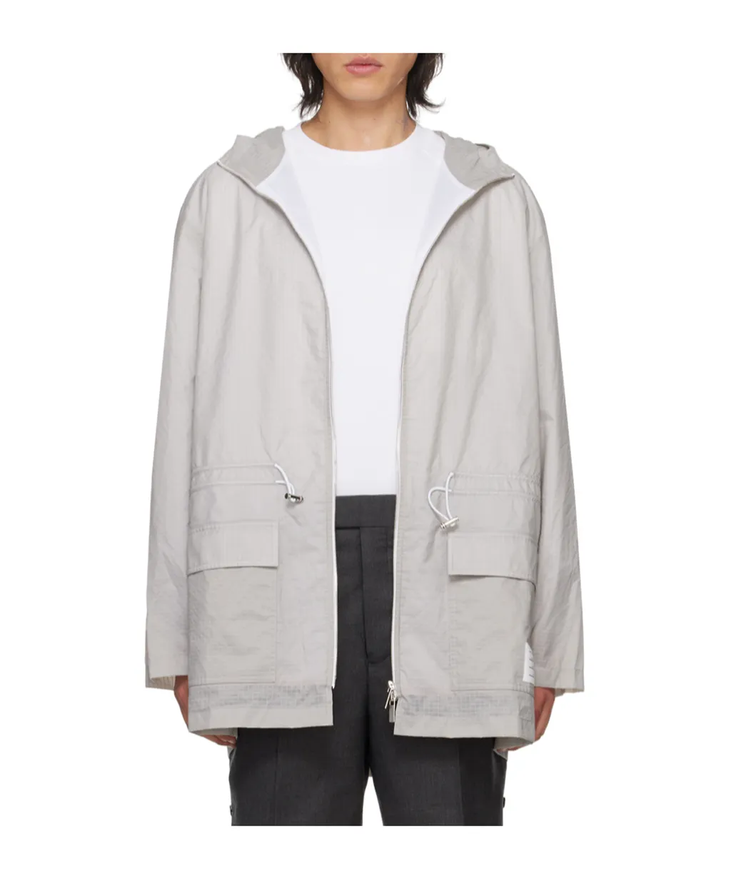 Hooded Zipper Casual Jacket