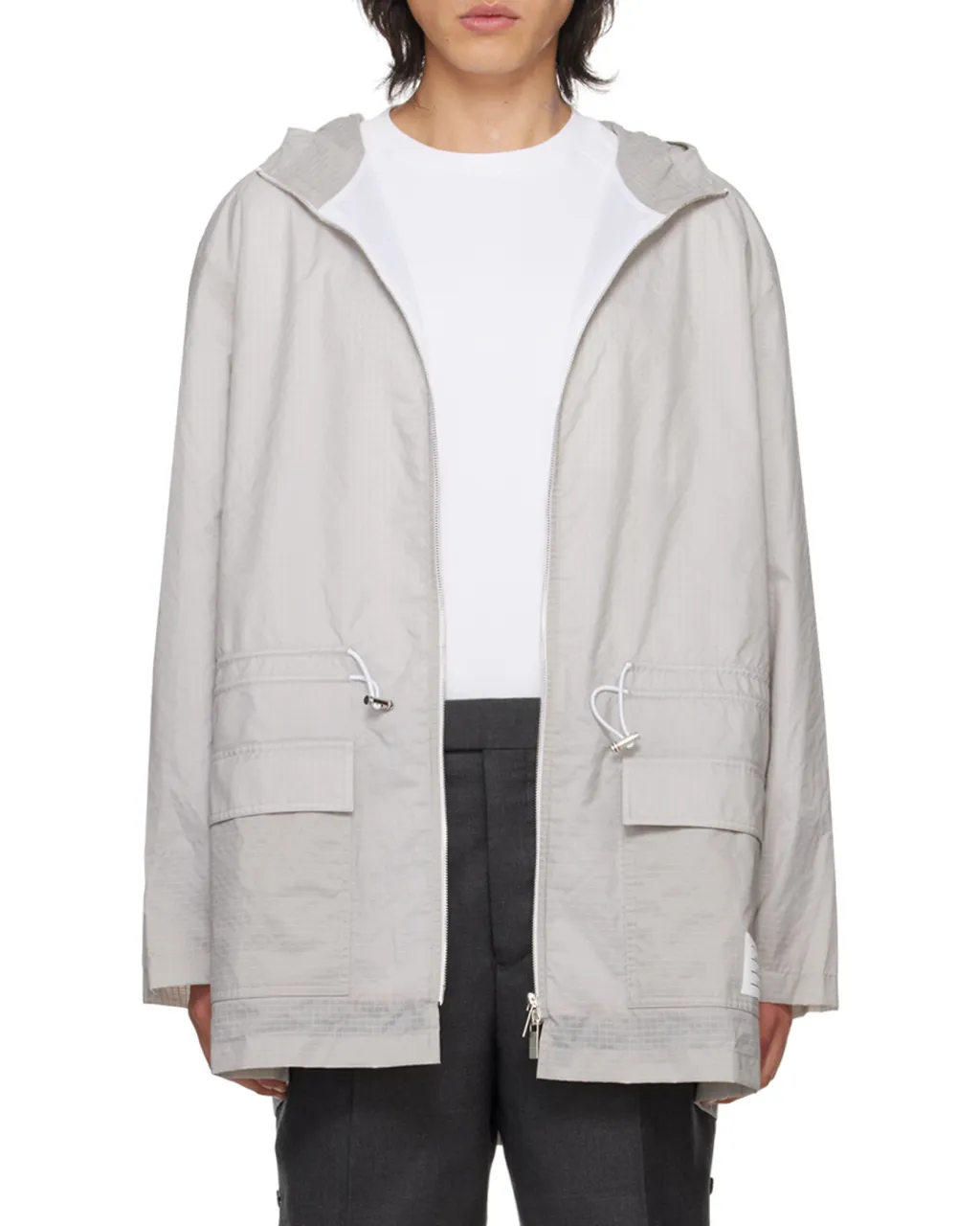 Hooded Zipper Casual Jacket