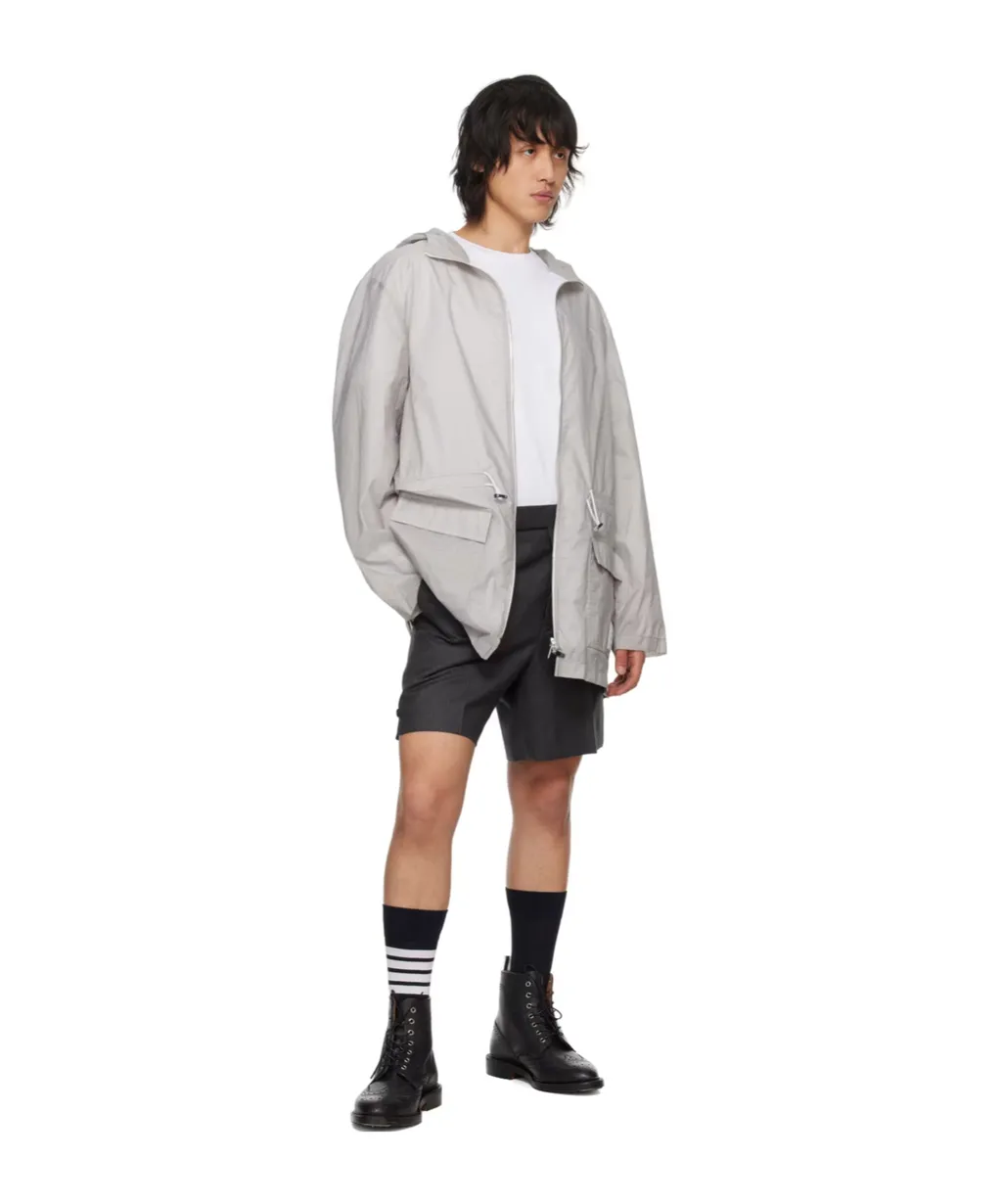 Hooded Zipper Casual Jacket