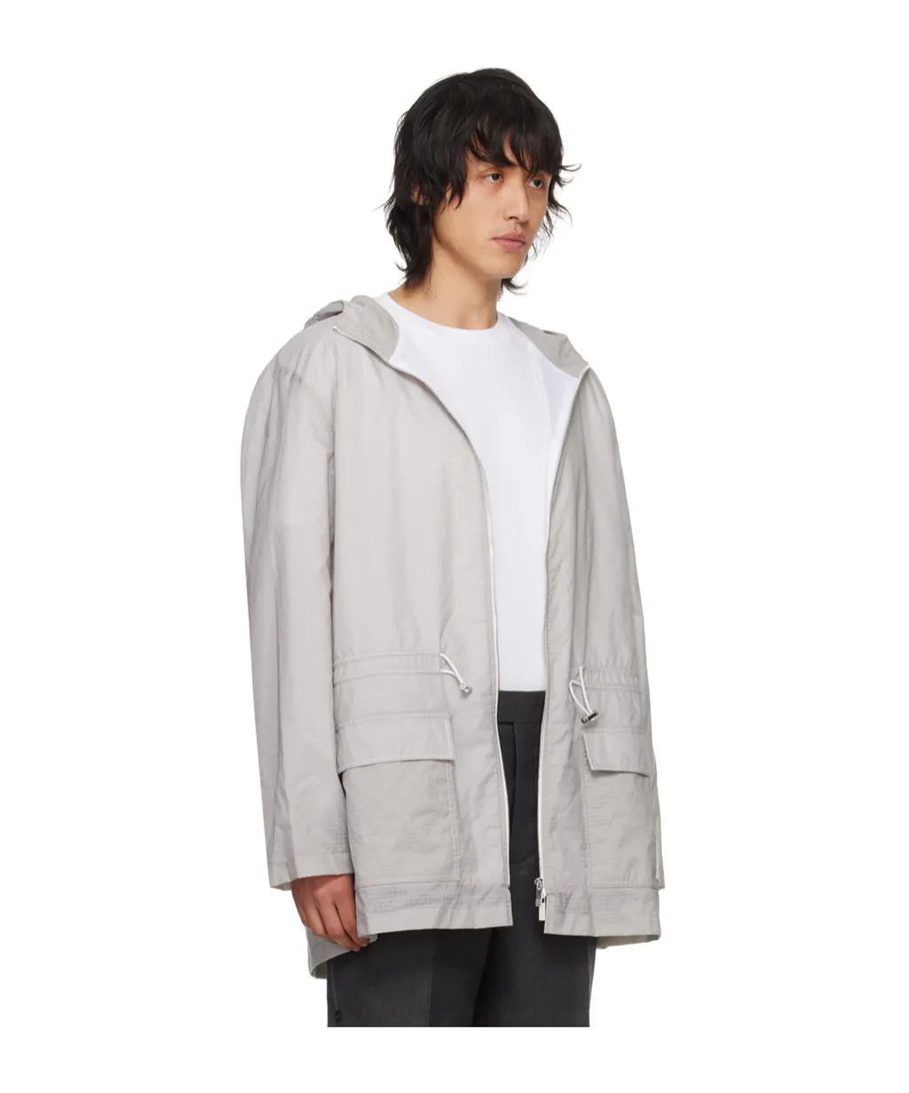 Hooded Zipper Casual Jacket