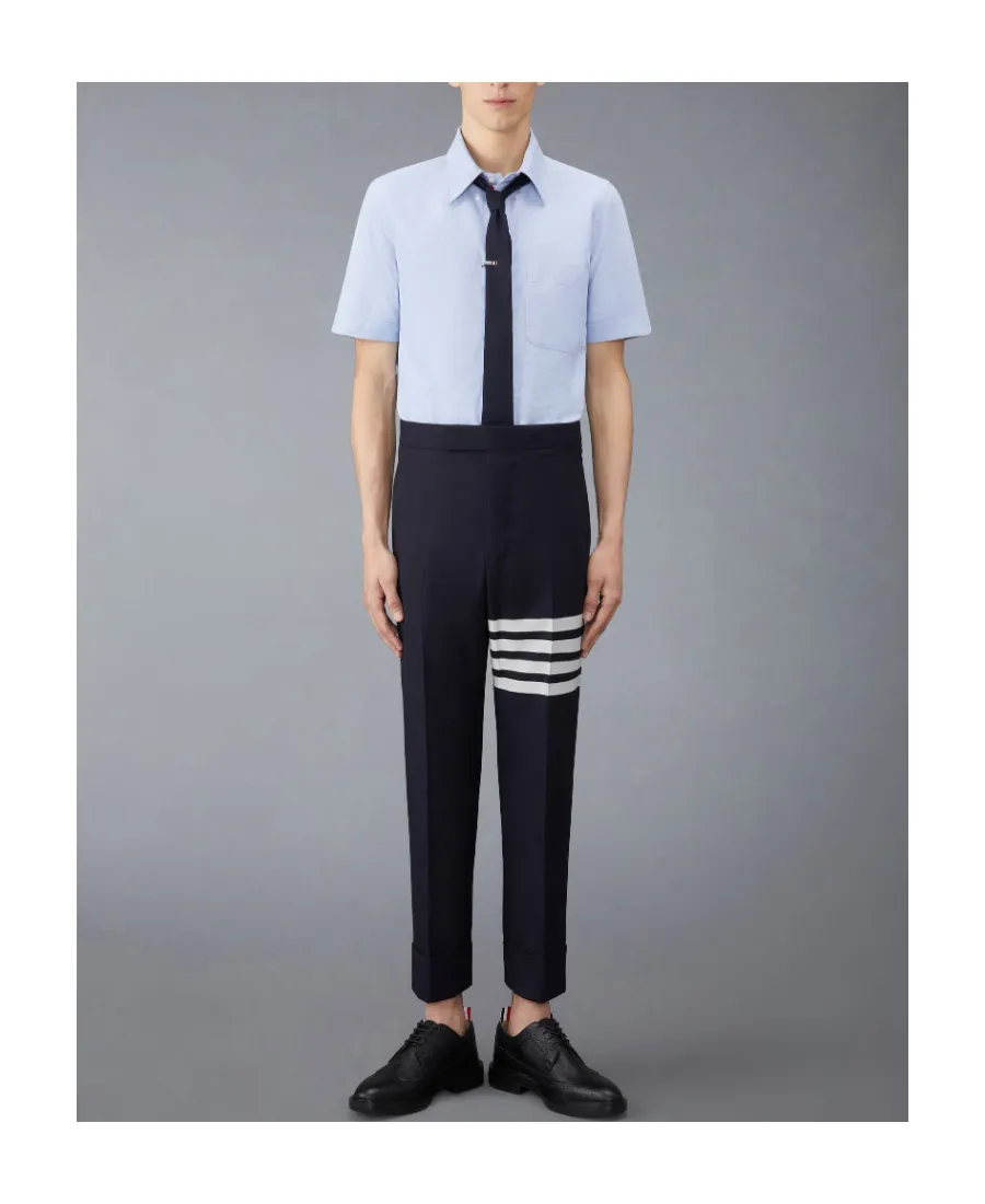 Short Sleeved Buttoned Shirt