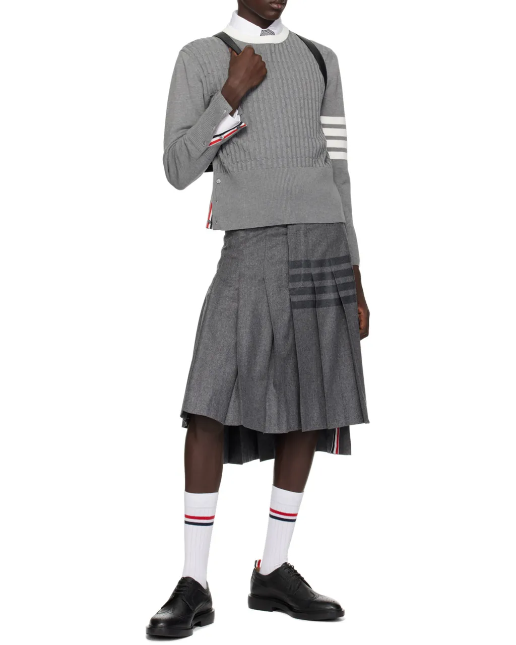 Four Bars Knitted Jumper
